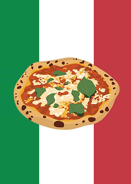 Italian Pizza Poster
