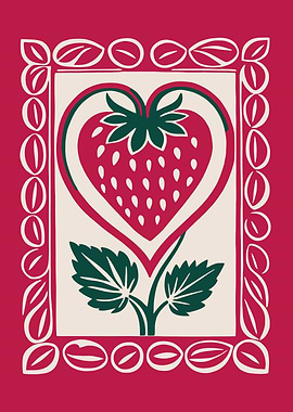 Retro Strawberry