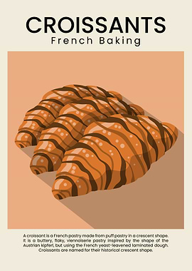 Croissants French Baking