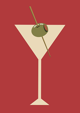 Martini cocktail