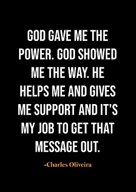 Charles Oliveira quotes