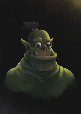 Male Orc Portrait