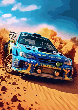 subaru wrc rally