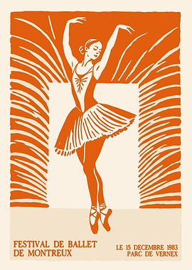 Montreux Ballet Poster