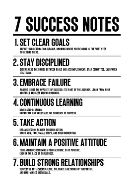 7 Success Notes
