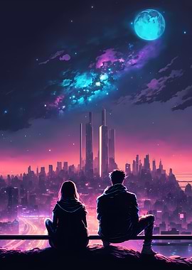 Nighttime City Reverie