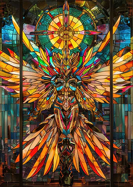 Stained Glass Angel