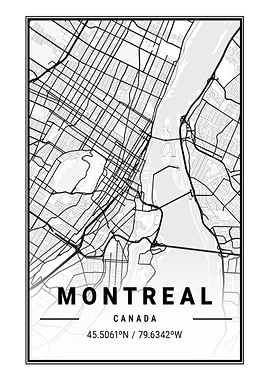 Map of Montreal