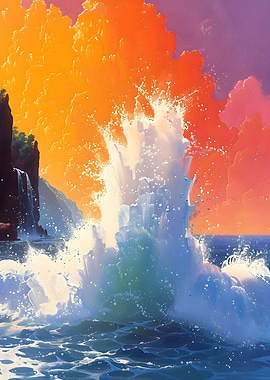 Colorful Painting Poster