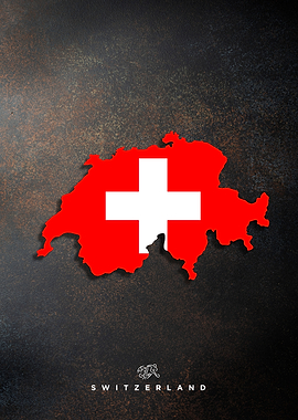 Seitzerland flag maps