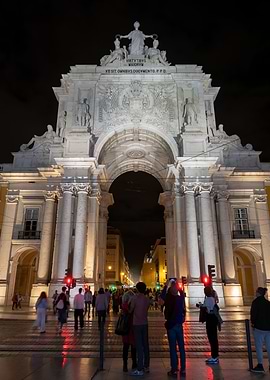 Rua Augusta In Lisbon
