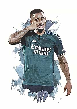 Gabriel Jesus Abstract