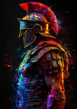 Warrior Spartan Soldier