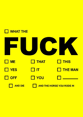 Funny Signs Fuck Guide