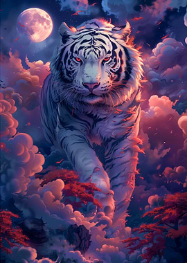 Tiger Japanese Fantasy Art