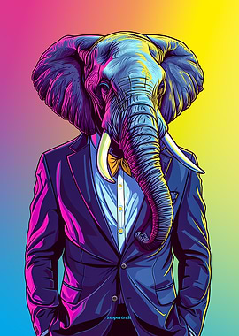 Elephant Portrait