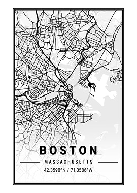 Map of Boston