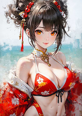 Beauty in a Swimsuit