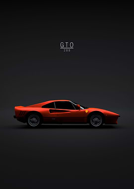Ferrari 288 GTO 1984 Red