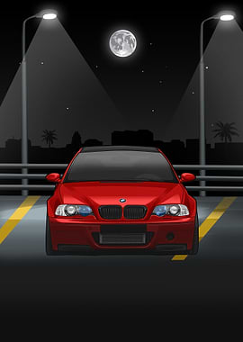 bmw e46 m3 red
