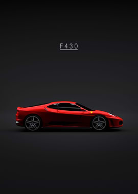 2004 ferrari f430 Red