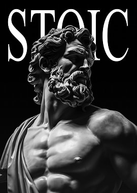 Stoic Text Sculpture