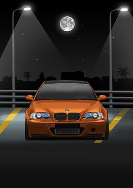 bmw e46 m3 orange