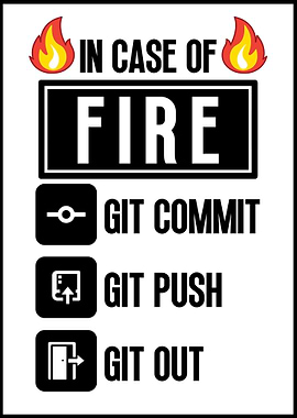 In Case Of Fire Git Commit