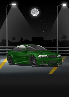 bmw e46 m3 green