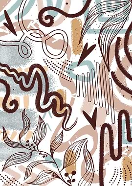 Abstract florals 3