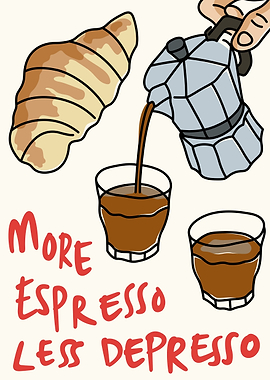 Coffee Shop Espresso Quote