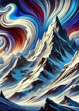 Snowy Mountain Blizzard
