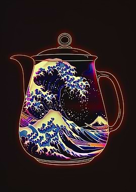 The Great Wave of Coffee
