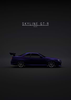 Nissan Skyline GTR R34 Pur