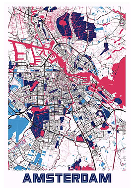Map of Amsterdam