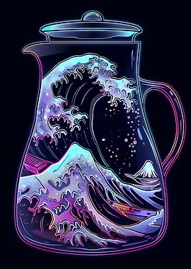 The Great Wave of Coffee