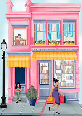 Pink Bookstore