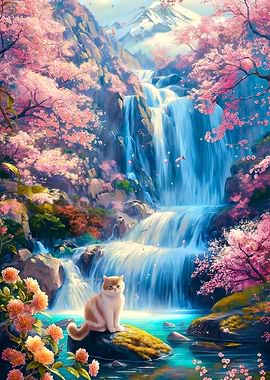 Cute cat at Fuji View