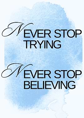 Never Stop Motivational