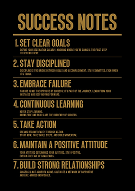 Success Notes