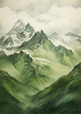 Green Mountains Nature Art