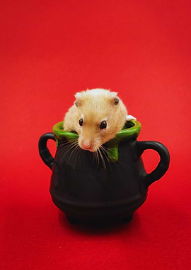 Hamster In A Glass