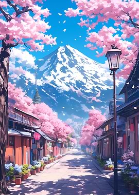 Mount Fuji Spring