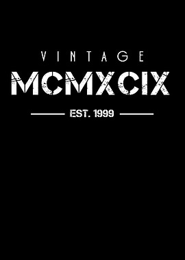 Born in 1999 Roman Numeral