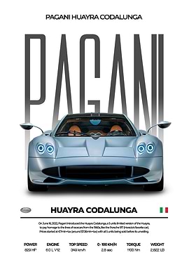 Pagani Huayra Codalunga