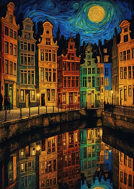 Cityscapes Van Gogh