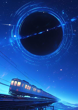 Interstellar Train Journey