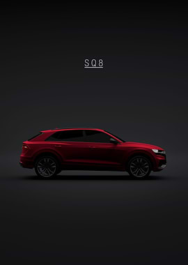 Audi SQ8 2021 Matador Red