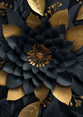Gold Flower
