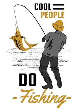 Cool People Do Fishing